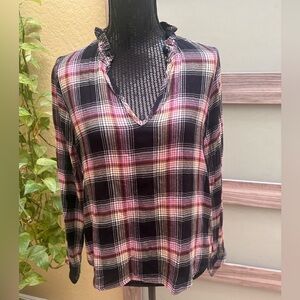 Cloth & Stone for Anthropologie Rayon Top EUC Size S 💖